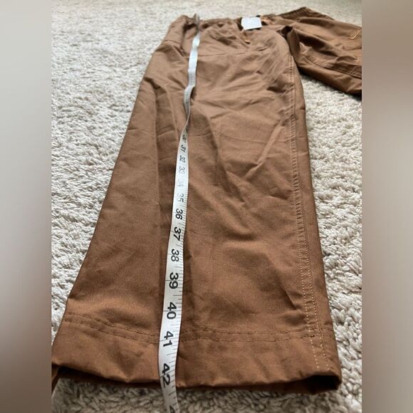 Nike Club Woven Tapered Leg Pants Brown Loose Fit - Picture 11 of 13